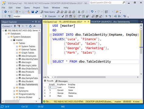 Identity Column In SQL Server DatabaseFAQs