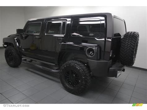 Black 2007 Hummer H3 Standard H3 Model Exterior Photo #76617936 | GTCarLot.com