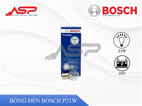 Bóng Đèn BOSCH Halogen P21W (1Tim) 24V - Bosch ASP