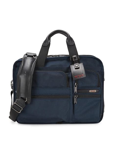 Tumi Expandable Organizer Laptop Briefcase in Blue | Lyst