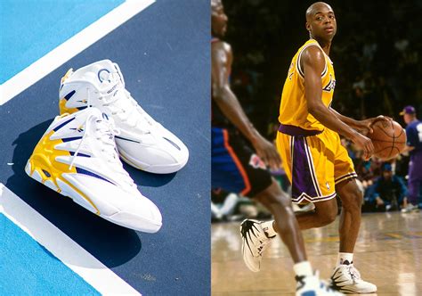 Reebok The Blast Lakers Jaune Violet GZ9520 Crumpe