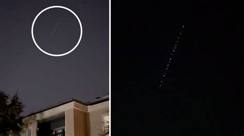 Ovnis UFO o estrellas La explicación a las extrañas luces captadas en