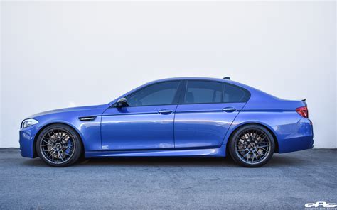 Monte Carlo Blue BMW F10 M5 Vorsteiner V FF 107 Wheels