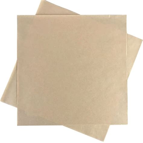 Brown Deli Wrap Wax Coated Sandwich Wrap Paper Sheets Basket Liner