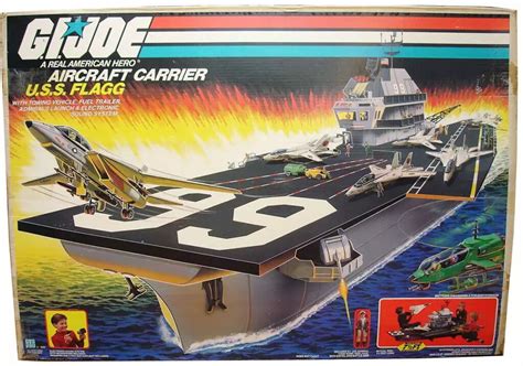 Gijoe 1985 Aircraft Carrier Uss Flagg