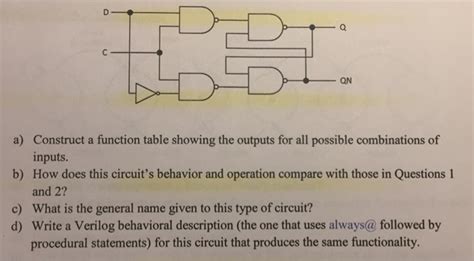 Solved Consider the following circuit: Here are the | Chegg.com 