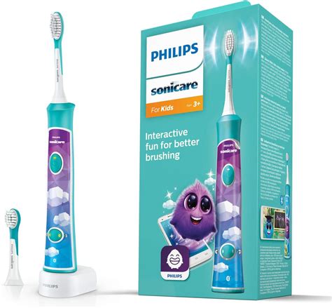 Philips Sonicare For Kids electric toothbrush HX6322 / 04, with sound ...
