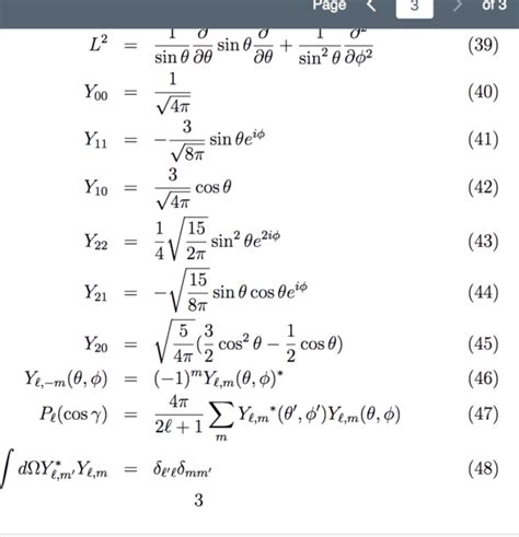 Spherical Harmonics | Physics Forums