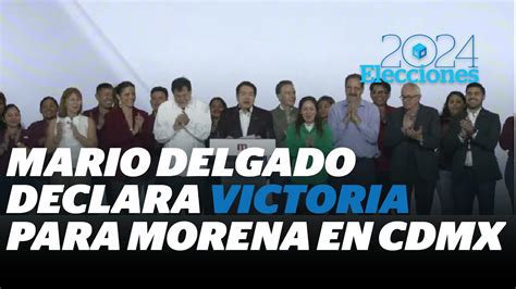 MORENA Se Auto Declaran Ganadores De Las Elecciones Reporte Indigo