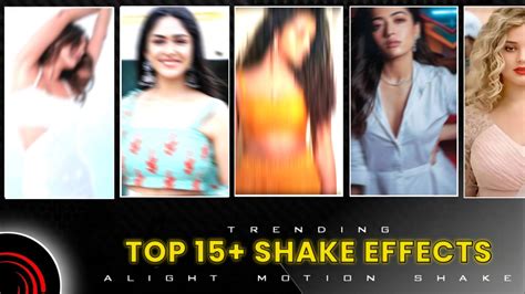 Trend Premium 15 Shake Effect Preset XML Pack Alight Presets