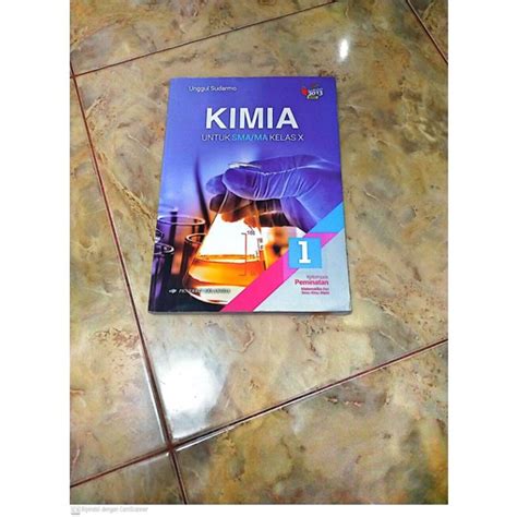 Jual Buku Paket Kimia Kelas X Kelas Sma Ma Kurikulum Kelompok