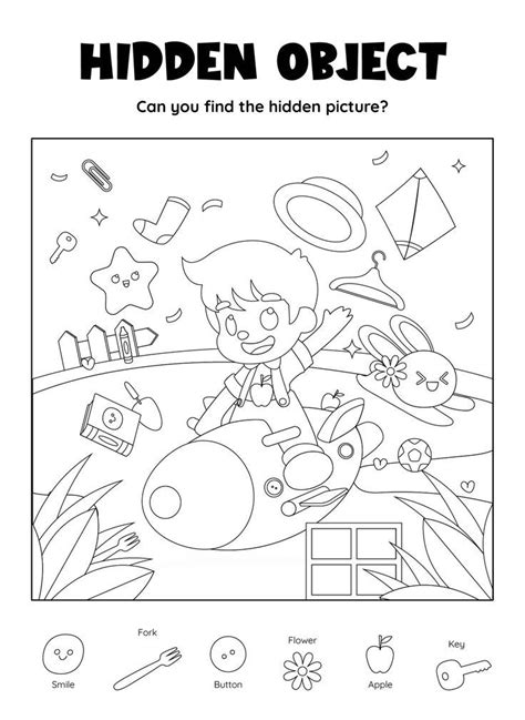 Hidden object games worksheets 5 free pdf printables – Artofit