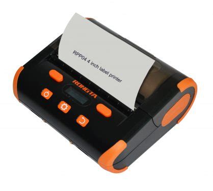 Rongta RPP04 4inch Handheld Portable Bluetooth Label Printer Price In