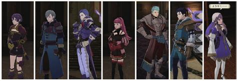 Fire Emblem Three Houses Post Timeskip Designs