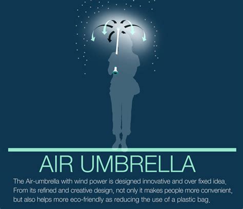 Invisible Air Umbrella is surely going to attract attention for you ...