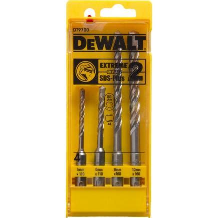 Dewalt Dt Qz Set Punte Sds Plus In Cassettina Di Plastica