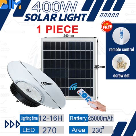 Bright Solar High Bay Light Aluminum 600w Outdoor Solar Light Led Barn