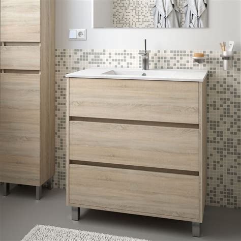 Mueble De Ba O De Con Lavabo Y Cajones Salgar Arenys Patas