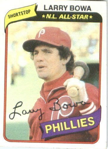 Topps Baseball Card Larry Bowa Mint Baseball Cards