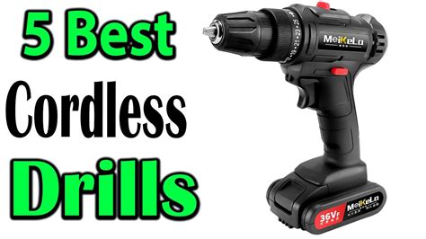 Top 5 Best Cordless Drills Review 2024 Youtube