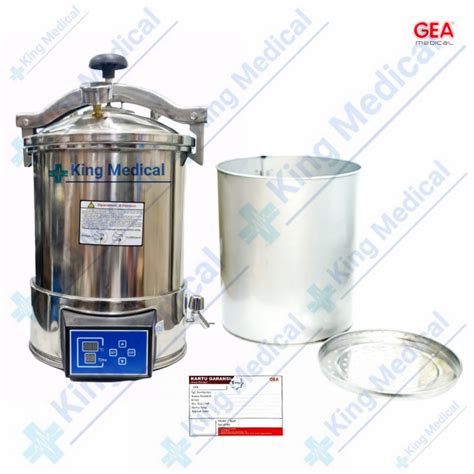 Jual Autoclave Digital Liter Pressure Steam Sterilizer Gea Yx Hdd