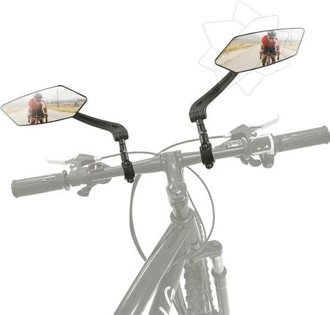 Amazon Atfart Pcs Bike Mirror Handlebar Mount Hd Bike Rear View