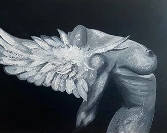 Nude Female Angel Etsy