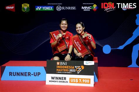 Ganda Putri Lanny Ribka Juara Indonesia Master 2023