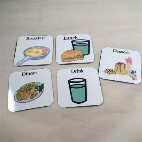 Visual Aid Large Communication Board Autism Pecs Communication Cards