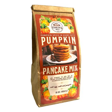 Pumpkin Pancake Mix Fowlers Mill