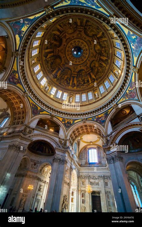 Interior View of St Pauls Cathedral Stock Photo - Alamy