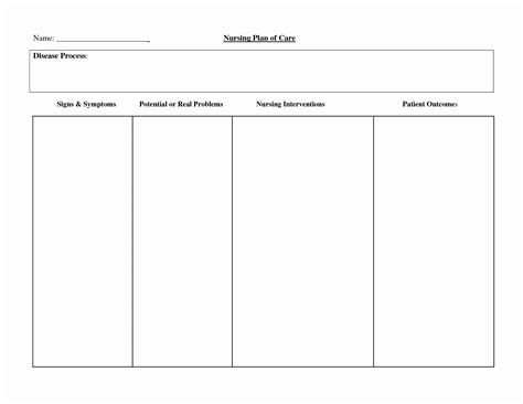 40 Patient Care Plan Template | Hamiltonplastering