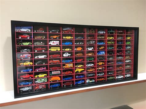 Display Case Cabinet For Scale Cars Hot Wheels Matchbox NBR