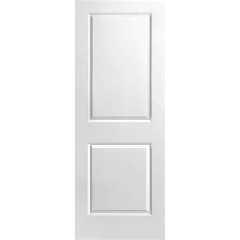 Masonite 30 Inch X 80 Inch Primed 2 Panel Hollow Core Smooth Interior Door Slab The Home Depot