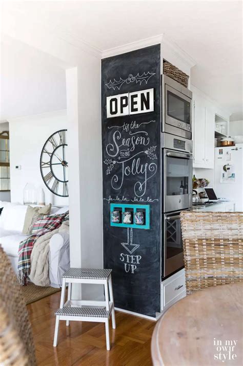 Kitchen Chalkboard Wall Ideas Atelier Yuwaciaojp