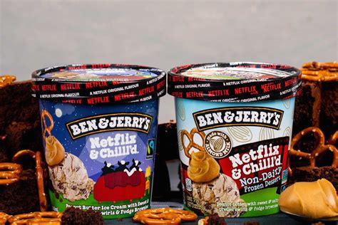 Ben Jerrys Netflix Chilld Non Diary Ben Jerrys Store Aarhus Wolt