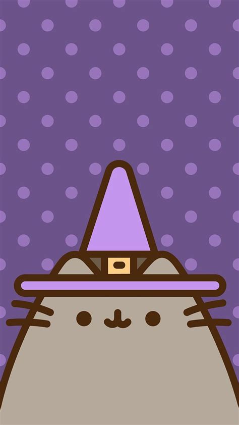 Pusheen Halloween Kawaii Witch Hd Phone Wallpaper Pxfuel