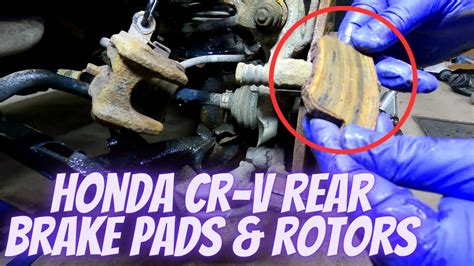 How To Replace Rear Brake Pads Easily 2012 2016 Honda CR V Rear Brake