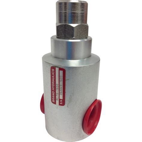 Brand Hydraulic In Line Relief Valve Gpm Flow Rate Model Rl