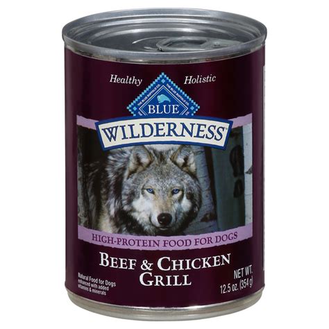 Save on BLUE Wilderness Wet Dog Food Beef & Chicken Grill Grain Free ...