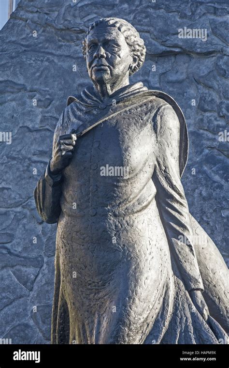 London Westminster The Statue Of Mary Seacole In The Garden Of St