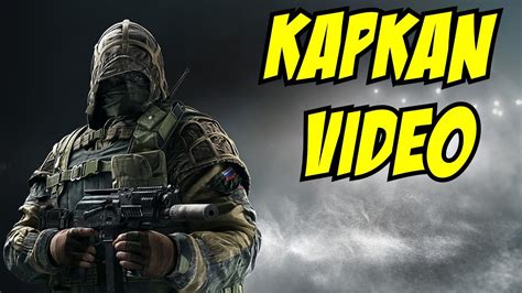 KapKan Video Operator Cinematic Unlock Video Rainbow Six Siege YouTube