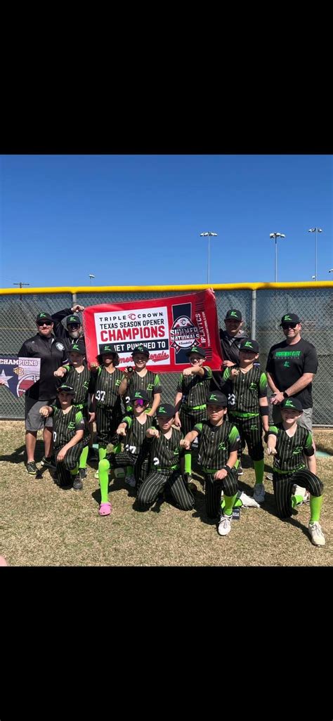 National Championship Sports Baseball Lightning Elite Clayton 10U D2