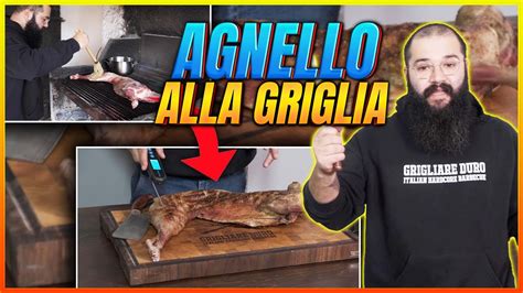 Agnello Alla Griglia Agnello Sardo Alla Brace Grigliare Duro Youtube