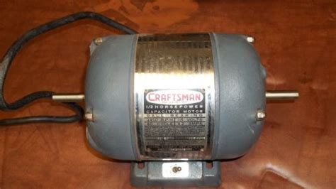 Sears Craftsman 12 Hp 3450 Rpm 62a Electric Motor Model 115 6963 Type