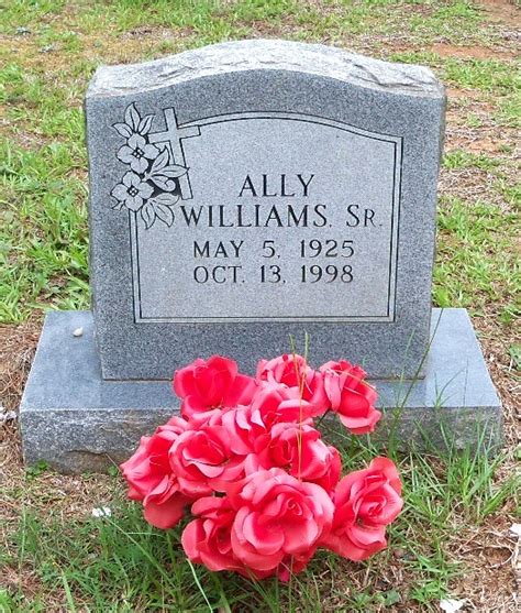 Ally Williams Sr Find A Grave Memorial