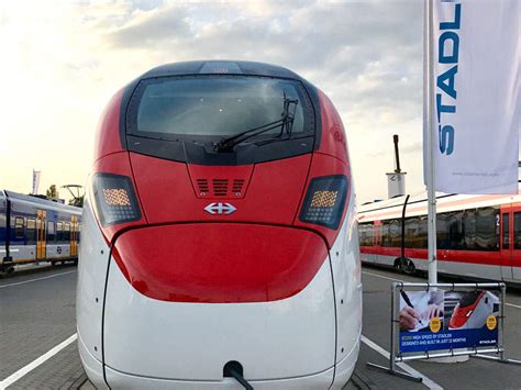 Stadler EC250 High Speed Electric Multiple Unit EMU Railway Technology