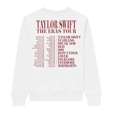 Taylor Swift: The Eras Tour merch | Photos of taylor swift, Taylor ...