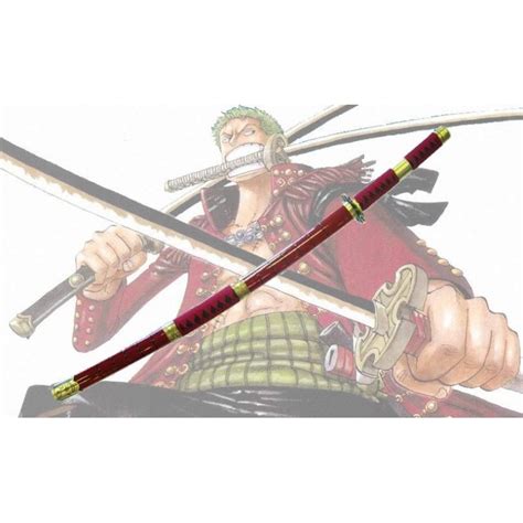 Reproduction De D Coration Sabre De Zoro One Piece Kitetsu