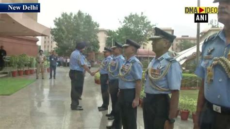 Air Marshal Rks Bhadauria Takes Charge As Chief Of Air Staff After Air